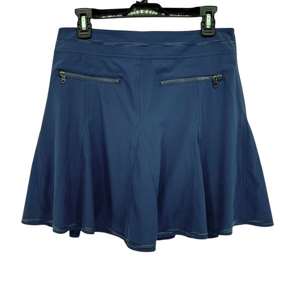 Title Nine Nimblene Baltic Skort 8 Tennis Golf Pickleball Tenniscore Dark Blue - Picture 6 of 9